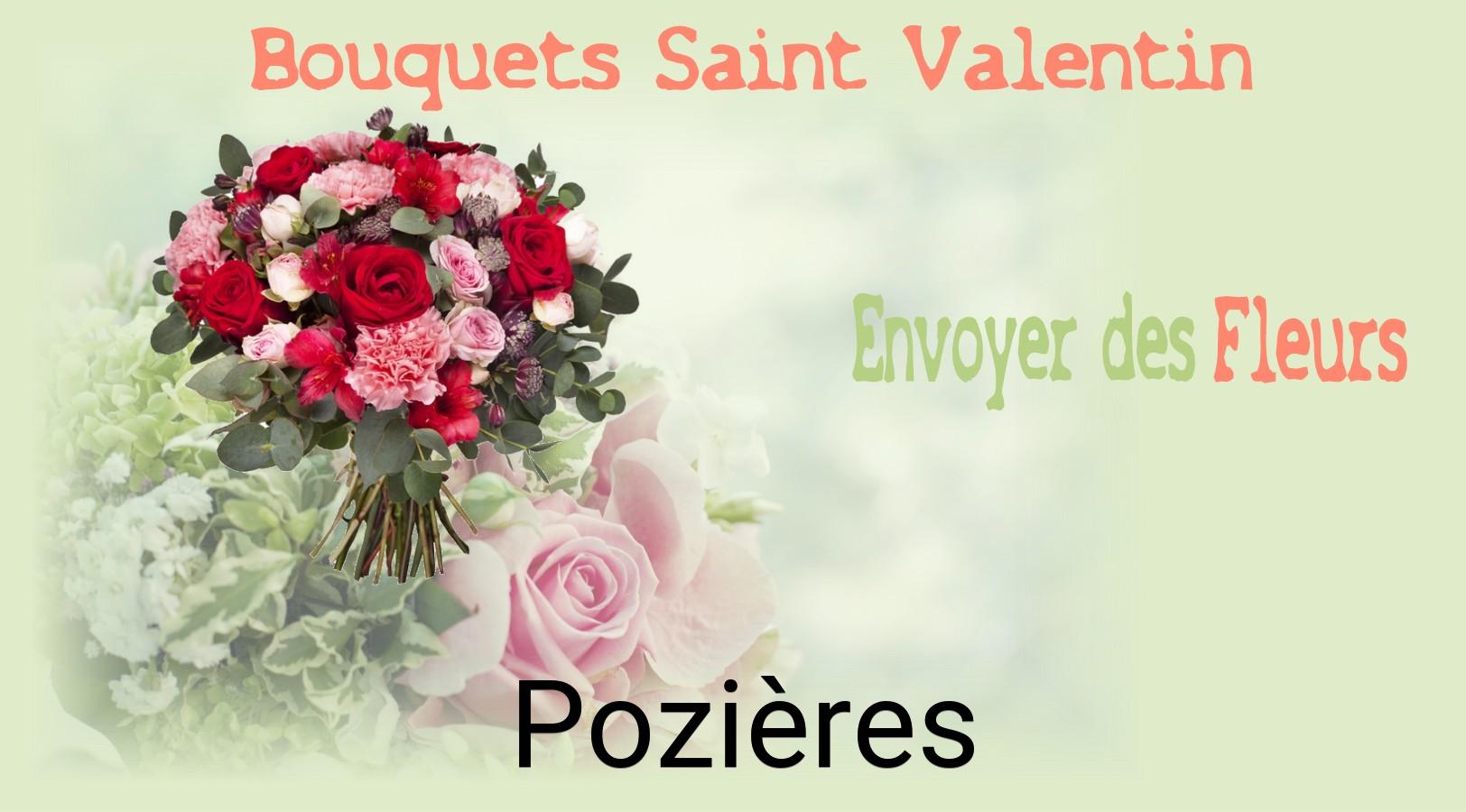 Roses de Saint-Valentin livrées à Pozières